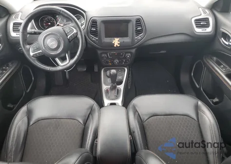 2019 Jeep Compass Latitude z USA, uszkodzony, nr VIN 3C4NJDBB4KT600731